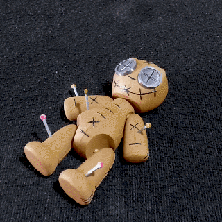 vudu oyuncak bebek cadılar bayramı Voodoo bebeği kabak iskelet hayalet tatlılar oyuncaklar Sanat dekorasyon korku şaka 3d print model - Mito3D