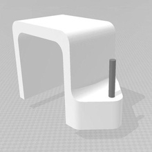 vorhanghaken tool 3d print model - Mito3D