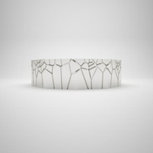 voro bracelet fashion 3d print model - Mito3D