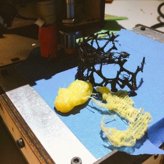 Voronoi bilezik ağ yapıcı destekler başarısız yazıcı robotu bilezikler takı 3d print model - Mito3D