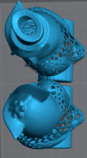 vorono owl lamp boho couple style regilla 3d print model - Mito3D