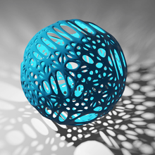 voronoi ball art design modern decoration 3d print model - Mito3D