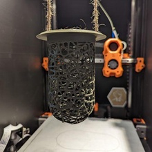 voronoi bird feeder 3d print model - Mito3D