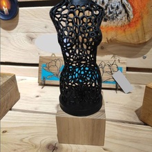 Voronoi büst kaide 3d print model - Mito3D