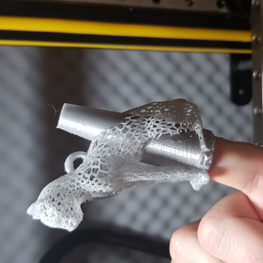 voronoi gatto bocchino vari shisha narghilè ugello bong 3D print model - Mito3D