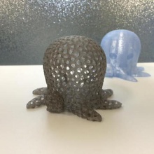 voronoi cute octopus game animals 3d print model - Mito3D