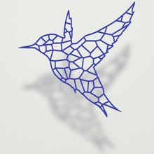 de voronoi oser la maison les décors d'oiseaux colibri cadre 3d print model - Mito3D