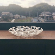 voronoi dish home 3d print model - Mito3D