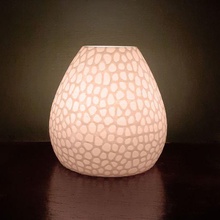 voronoi dragon egg lamp lampshade nightlight 3d print model - Mito3D