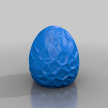 voronoi de ovo a casa decoração páscoa 3d print model - Mito3D
