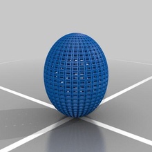 voronoi egg art calibration decor decoration house indoor living room retraction-test test toy 3d print model - Mito3D