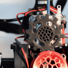 voronoi extrudeuse bouton filament hotend améliorer 3d print model - Mito3D