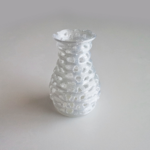1 voronoi formu vazo ev 3D print model - Mito3D