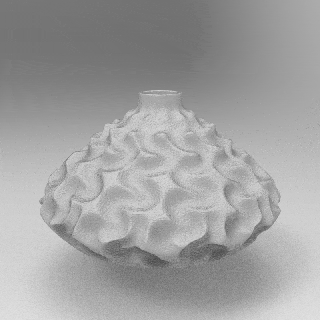 Voronoi luminária genérico paramétrico cubo escultura arte coleção deco orgânico generativo resumo moda decorativo 3d print model - Mito3D