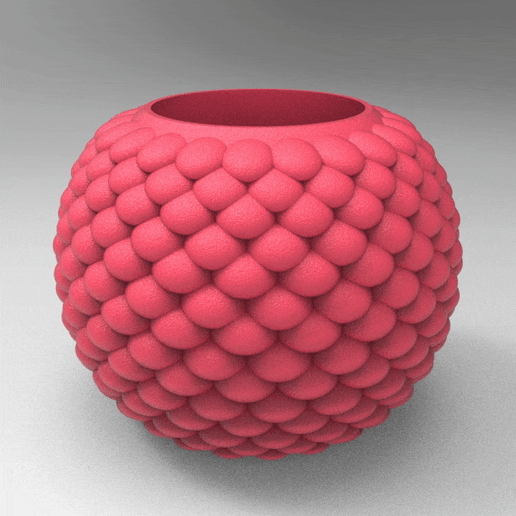 voronoi matita contenitore geometria vaso 3D print model - Mito3D
