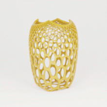voronoi Skulptur Kunst Muster Natur organisch Dekor Dekoration gestalten 3d print model - Mito3D