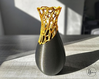 Voronoi vazo 3d print model - Mito3D