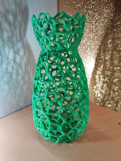 Voronoi vazo dekorasyon ev sergi bricoloup 3d 3d print model - Mito3D