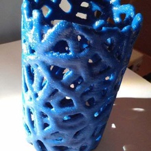voronoi vazo sanat matematik 3d print model - Mito3D