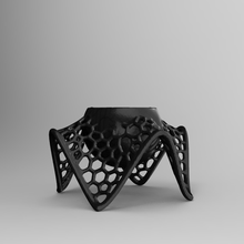 Voronoi çarpık saksı tencere vazo şişe Sanat şekil vermek parametrik kıvrılmış patron 3d print model - Mito3D