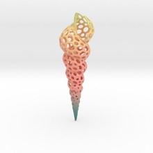 voroshell art voronoi filo maglia 3d print model - Mito3D
