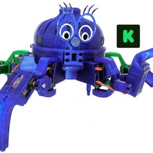 vorpal Bekämpfung der hexapod-Roboter Spiel 3d print model - Mito3D