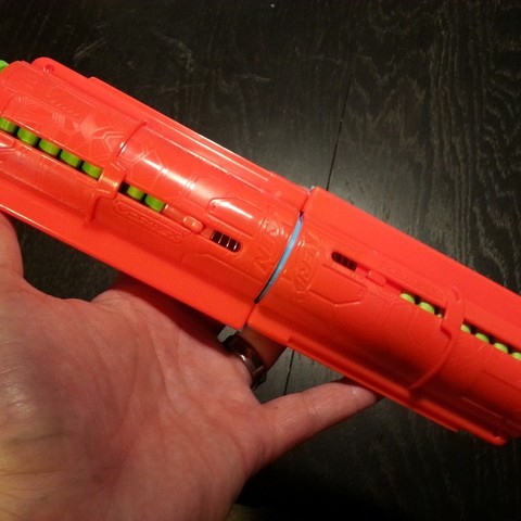 vórtice 2x 10 varios blaster nerf juguete 3D print model - Mito3D