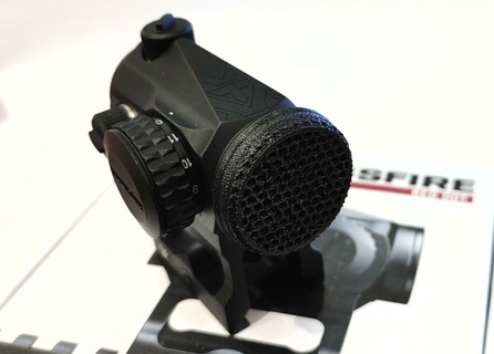 girdap çapraz ateş kırmızı nokta yansıma saklamak tabanca görme 3d print model - Mito3D