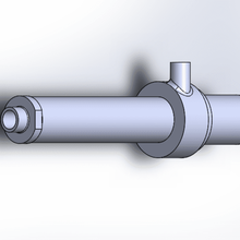 vortex tube solide 3d print model - Mito3D