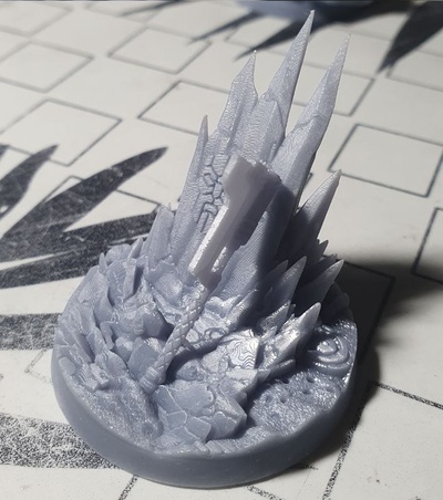 votann objective markers 40k warhammer play leagues squats 3d print model - Mito3D