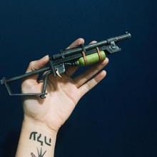 vox syringer gioco fallout fallout4 fallout76 fo4 f76 l'arma la pistola guerra in pvp giocattolo fanart 3d print model - Mito3D