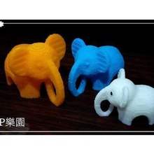 voxel 3d modelo de elefante juego 3d print model - Mito3D