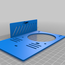 voxelab aquila 80mm mainboard fan housing tool 3d printing 3d print model - Mito3D