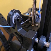 voxelab aquila filament roller guide tool 3d printing 3d print model - Mito3D