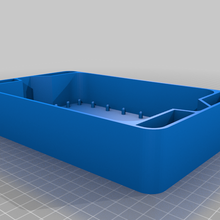 voxelab polaris cuba armazenamento drenar suporte ferramenta 3d impressora acessórios 3d print model - Mito3D