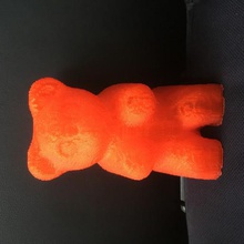 voxelized gummy bear art prusa creatures 3d print model - Mito3D