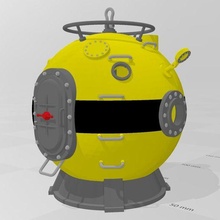 viaggio mare nimr immersioni campana progresso 3d print model - Mito3D