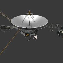 voyager game 3d model spacecraft satellite eyes solar system 3d print model - Mito3D
