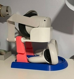 vr Stand Gadget Okulus 3d print model - Mito3D