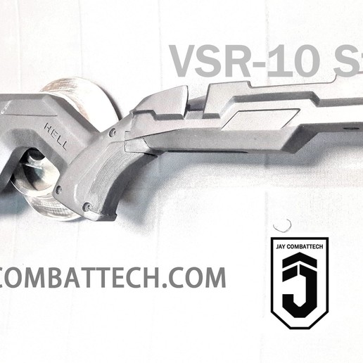 vsr-10 gadget vsr 10 stock airsoft sniper 3D print model - Mito3D