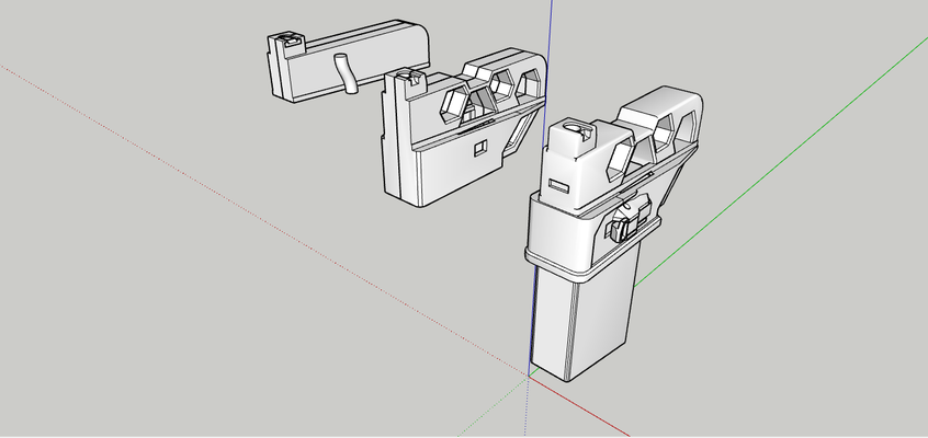 vsr10 m4 mag adaptateur airsoft magazine 3d print model - Mito3D