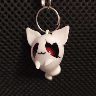 vtuber nyanners halloween pet keychain nyanners vtuber vshojo halloween keychain phonestrap phone backpack cat ghost  3d print model - Mito3D