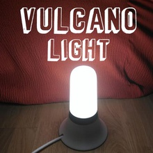 vulcano di luce della lampada casa lampadina 3d print model - Mito3D