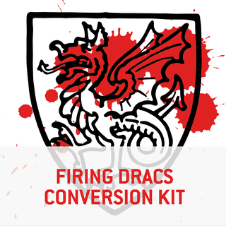 vulkasons firing dracs conversion kit fire drakes catafrac shields 3d print model - Mito3D