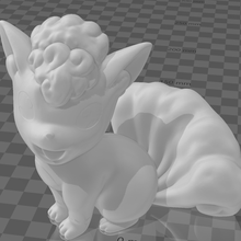 vulpix alola Kunst Pokémon 3d print model - Mito3D
