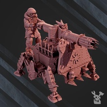 abutre gangue pesado armas equipe 3d print model - Mito3D