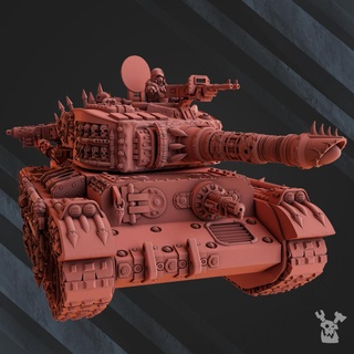 akbabalar ana savaş tank sci fi destek araç ağır masaüstü kaos 28mm alternatif vekil Grimdark dakkadakka sapkınlık 3d print model - Mito3D