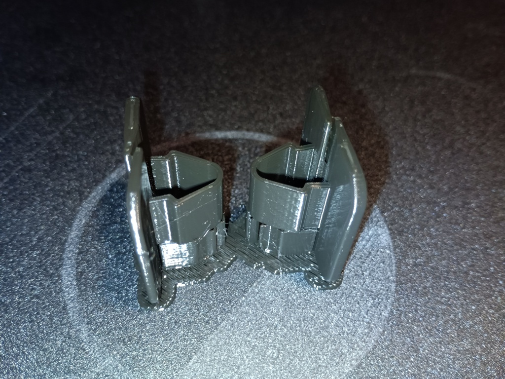 vw amarok capuz som isolamento cobertor clipes grampo acústico Volkswagen prova gorro pick up furgão fixação 3D print model - Mito3D