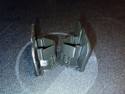 vw amarok capuz som isolamento cobertor clipes grampo acústico Volkswagen prova gorro pick up furgão fixação 3d print model - Mito3D