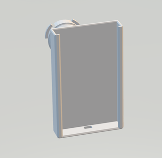vw amarok phone monte suporte carro 3d print model - Mito3D